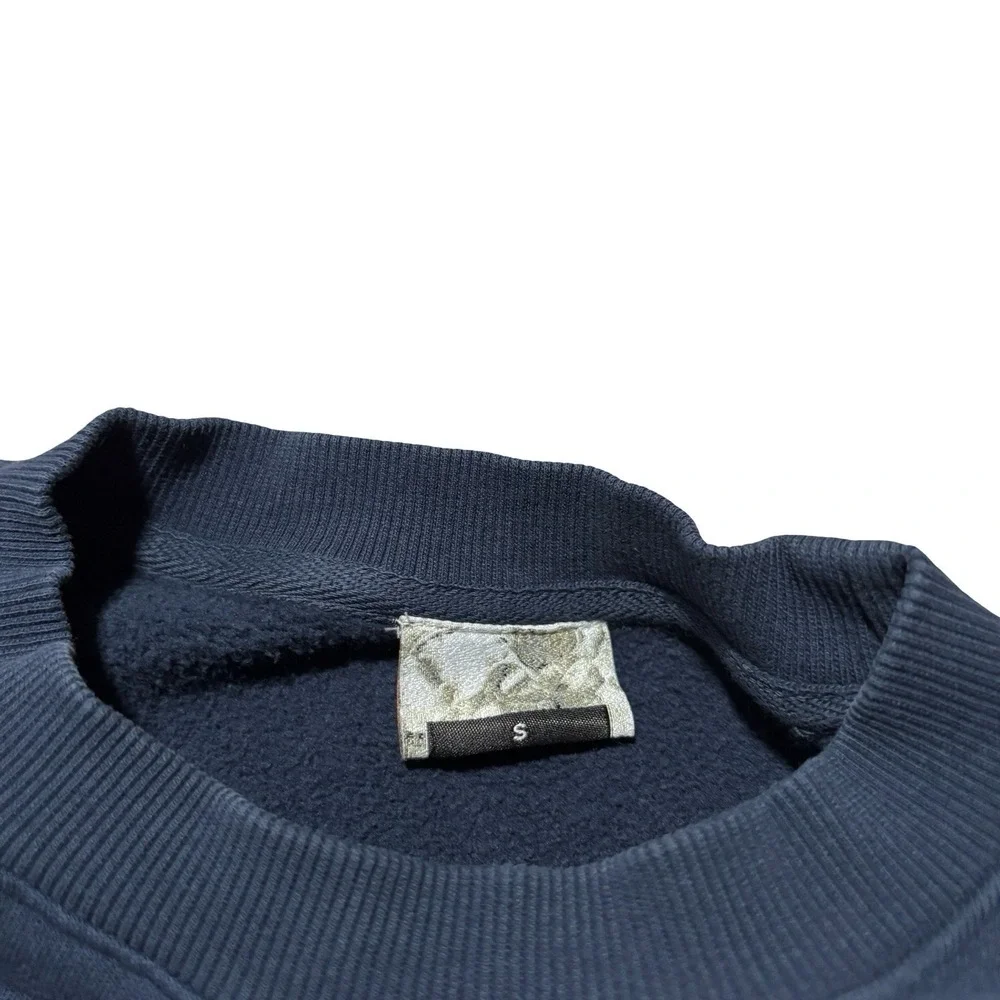 Rufus Du Sol Navy Sweatshirt Rüfüs Tour Merch EDM House Inhale Exhale 2025 SMALL